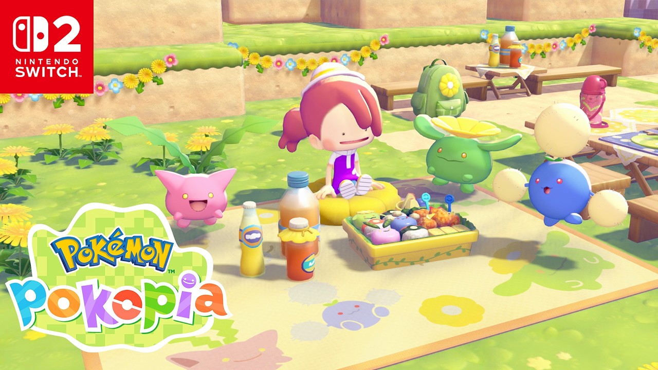 Imagem com logotipo de Pokémon Pokopia para Nintendo Switch 2